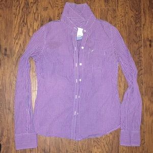 American Eagle Purple Shirt Women’s Size 4